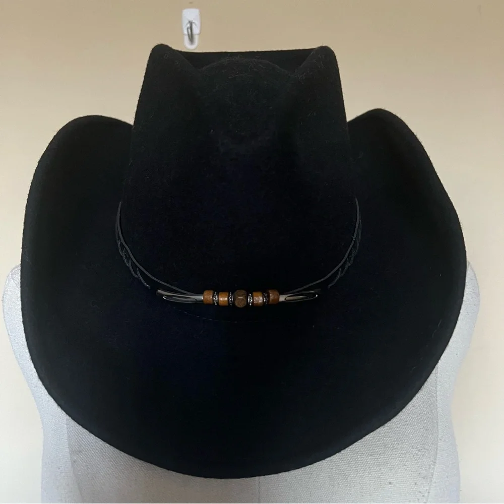 Vintage Wrangler Twenty X Western Cowboy Hat – 100% Wool Made in USA